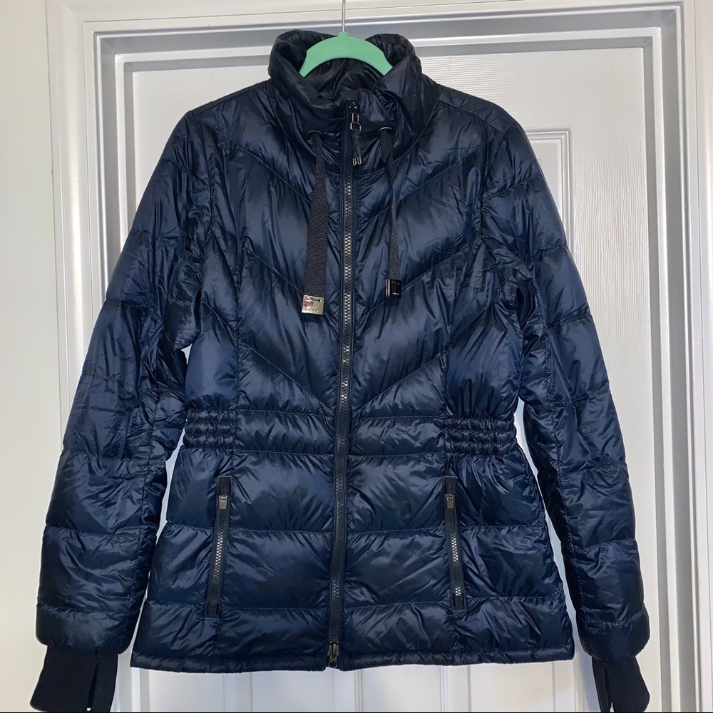 ATHLETA Banner Peak Jacket - Navy Blue